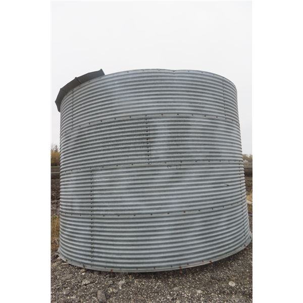 1350 Bushel Bin, No Roof - for Scrap or Project