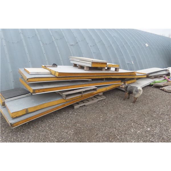 5 Insulated Freezer Panels and Garage Door Panels