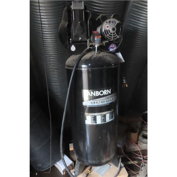 Sanborn Air Compressor, 3.7 HP, 60 Gallon