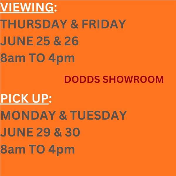 VIEWING & PICKUP