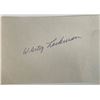 Image 1 : MLB Whitey Lockman original signature
