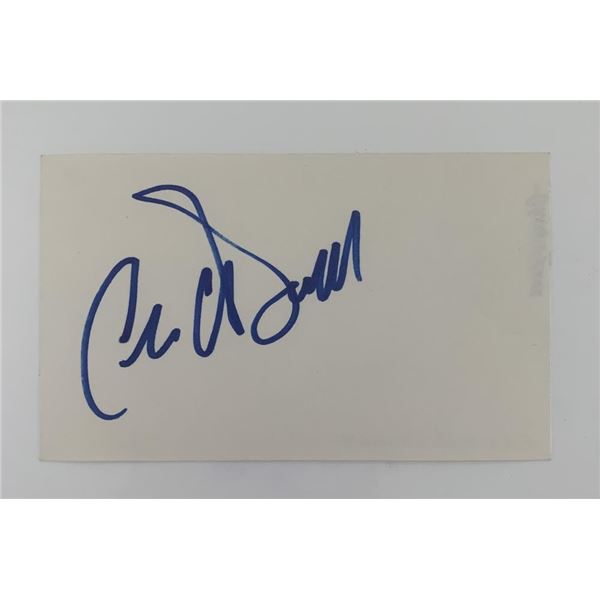 Scent Of A Women Chris O'Donell signature