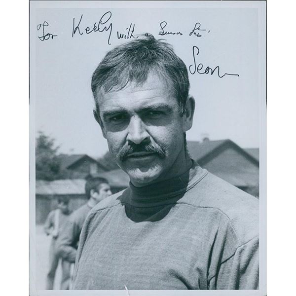 James Bond Sean Connery Signed  Photo JSA Authenticated