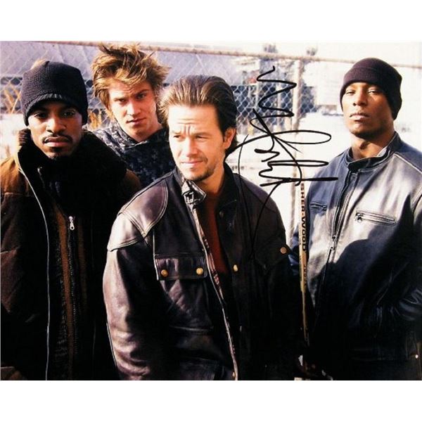 Four Brothers Mark Wahlberg signed photo