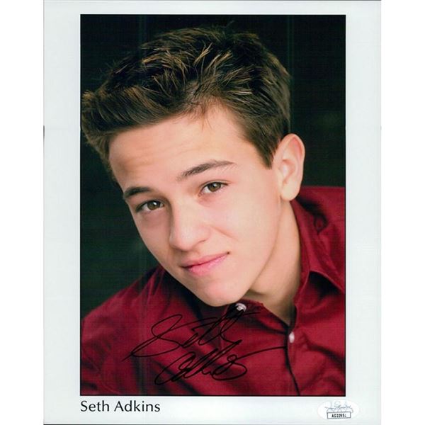 Titanic Seth Adkins Signed Photo JSA Authenticated