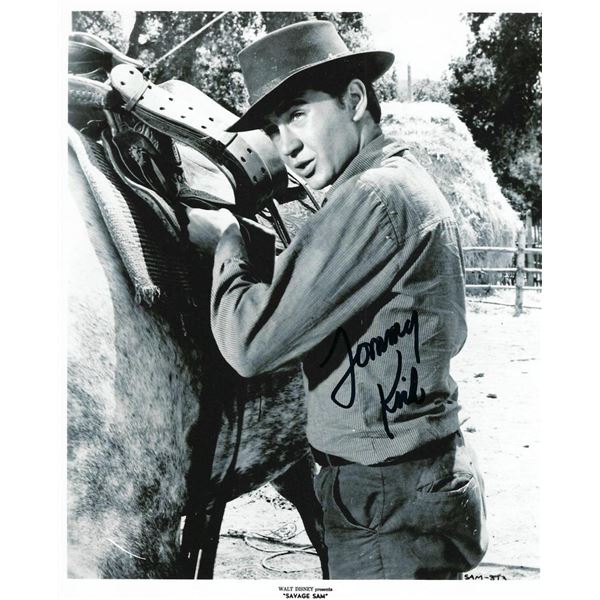 Old Yeller sequel Savage Sam Tommy Kirk signed photo