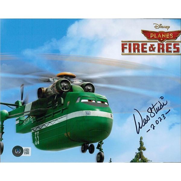 Planes Fire & Rescue Actor Wes Studi Signed Photo BAS Authenticated