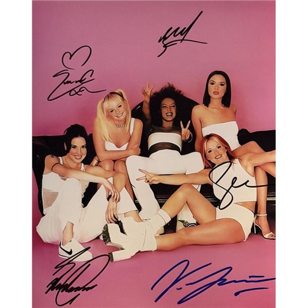 Spice Girls Band signed photo