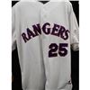 Image 2 : Texas Rangers Rafael Palmeiro Signed Jersey