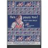 Image 1 : Easter Seals Stamp Sheet