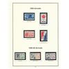Image 1 : USA 1959-60 Airmails Stamp sheet C53 - C59