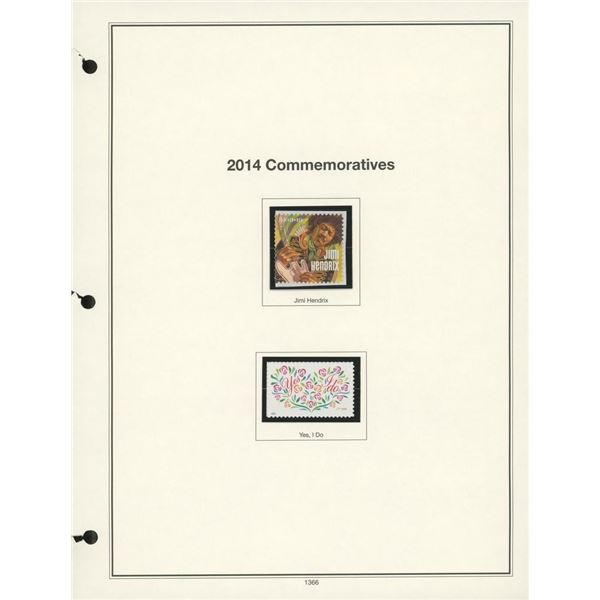 2014 Commemorative Stamps