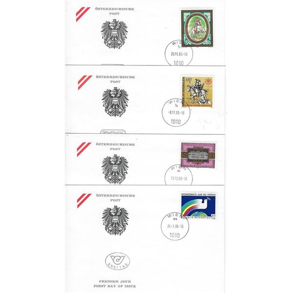 Austria First Day Covers