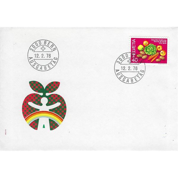 Swiss - First Day Cover - 1976