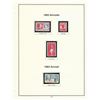 Image 1 : USA 1963-64 Airmails Stamp sheet C66 - C69