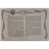 Image 1 : John F. Kennedy commemorative cover with coin