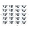 Image 1 : Korean War Veterans Memorial USA Stamp Sheet