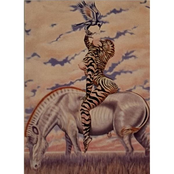 Artist Olivia DeBerardinis Pin Up 1992 Collector Card