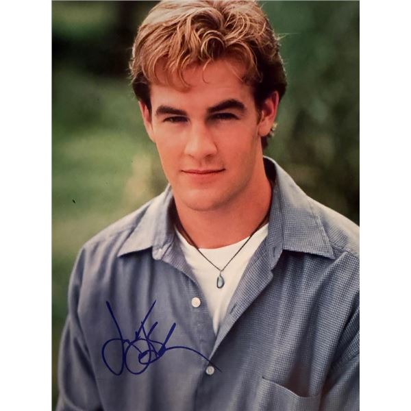 Dawson's Creek James Van Der Beek signed photo