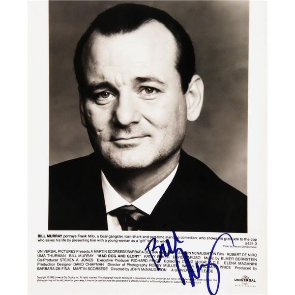 Bill Murray signed photo