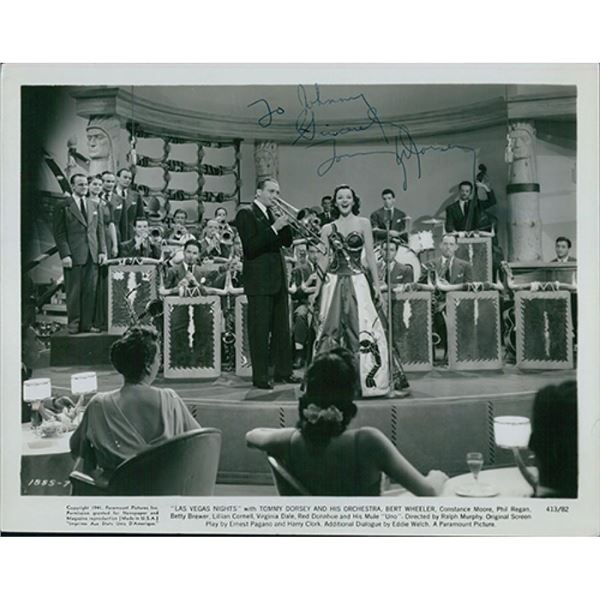 Jazz Musician Tommy Dorsey Signed Photo JSA Authenticated