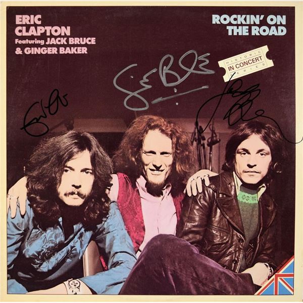 Cream Rockinâ€™ On The Road signed album