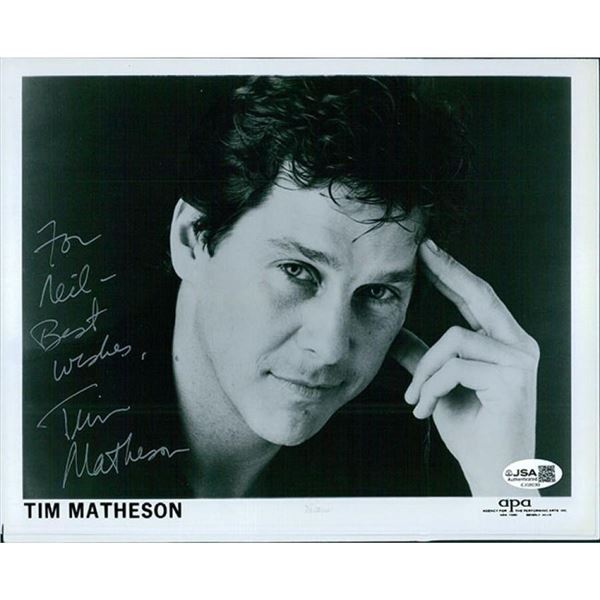 The West Wing Tim Matheson Actor Signed Photo JSA Authentic