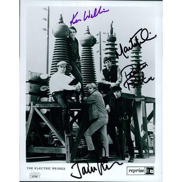 The Electric Prunes Signed Promo Photo  JSA Authenticated