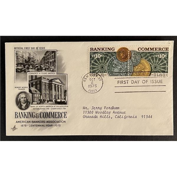 Banking and Commerce First Day Cover