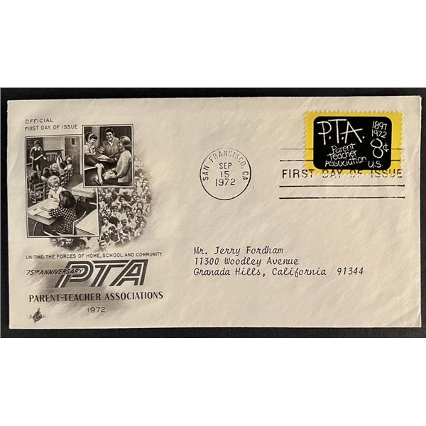 PTA First Day cover