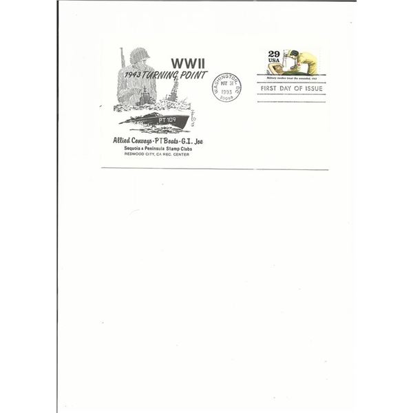 WWII 1943 Turning Point - First Day Cover - Washington D.C. - 1993
