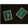 Image 1 : Two 1957 Israel Stamps One Unused