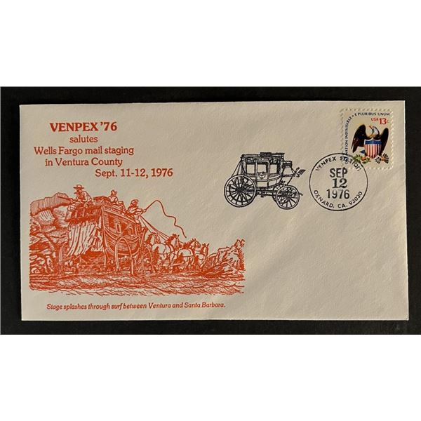 Wells Fargo First Day Cover