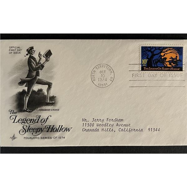 Sleepy Hollow First Day Cover