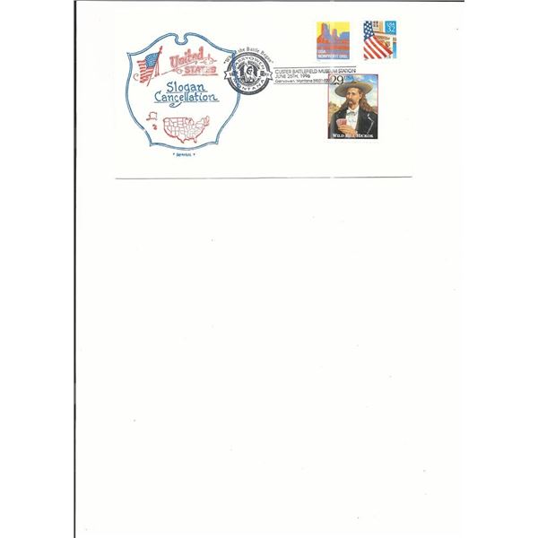 Garryowen, Montana - First Day Cover - Custer Battlefield Museum Station - 1996