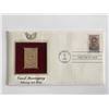 Image 1 : Ernest Hemingway Literary Arts Series Gold Stamp Replica First Day Cover