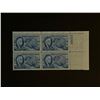 Image 1 : Four 5 Cent Roosevelt Stamps with Plate Number