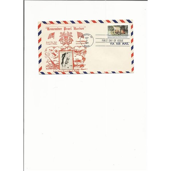 Remember Pearl Harbor - First Day Cover - Phoenix, AZ - 1991