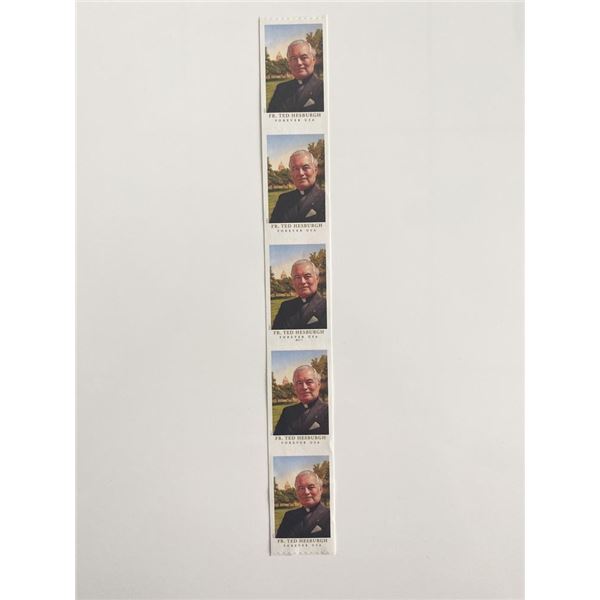 Father Ted Hesburgh Forever USA Set of 5