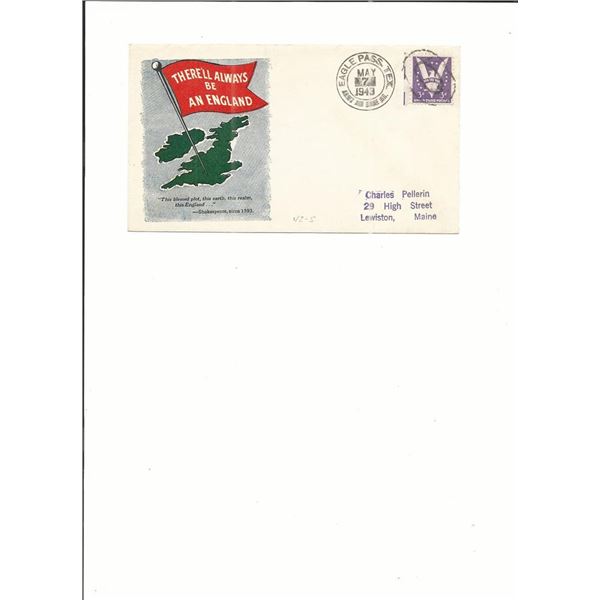 Eagle Pass, Tex. - First Day Cover - 1943