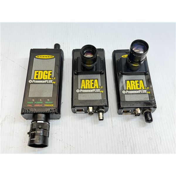 Lot Banner Cameras w/Camera Lens