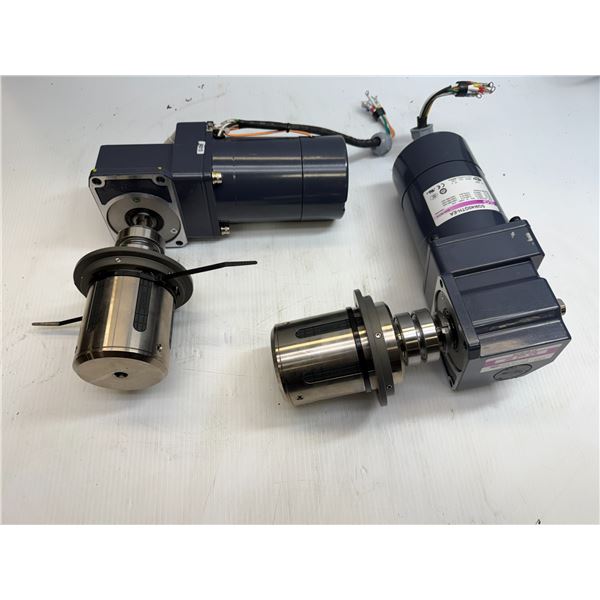 (2) SPG Co. Brake Motors #SG9I40GTH-EA w/ Gear Heads #SC9HB15