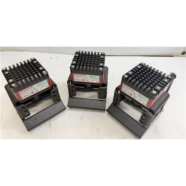 (3) Microscan #HAWK MV-4000-20 / #8013-0000-0104 w/ #98-90000137-01