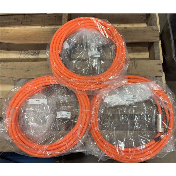 (3) Parker CBM015HD-M23-PMX-0100-00 Cables