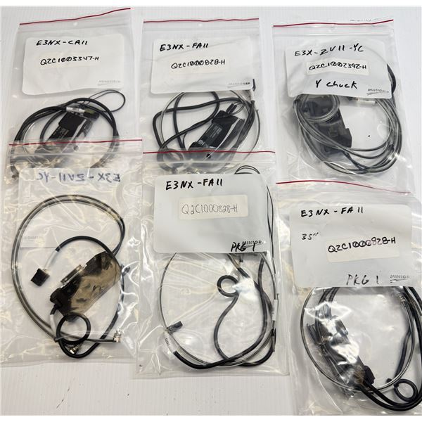 Lot of (6) Omron Sensors