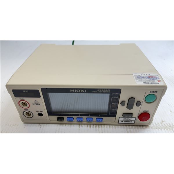 HIOKI #ST5520 Insulation Tester