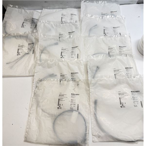 Lot of (12) Balluff #BMF00A4 Magnetic Field Sensors