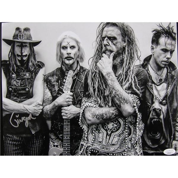 Drummer Ginger Fish Signed Photo