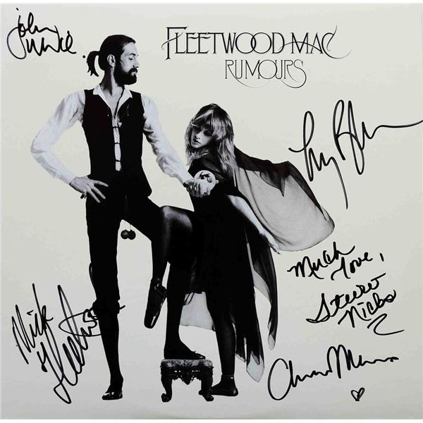 Fleetwood Mac Rumours signed  album
