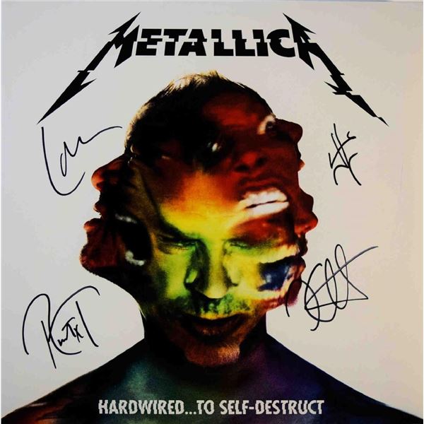 Metallica Hardwiredâ€¦To Self-Destruct signed album